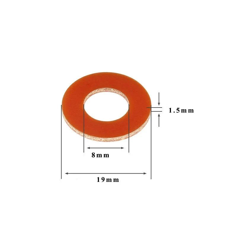 Phenolic Tattoo Machine Coil Core Washers 100pcs Spare Parts Tattoo Machine Parts Qme