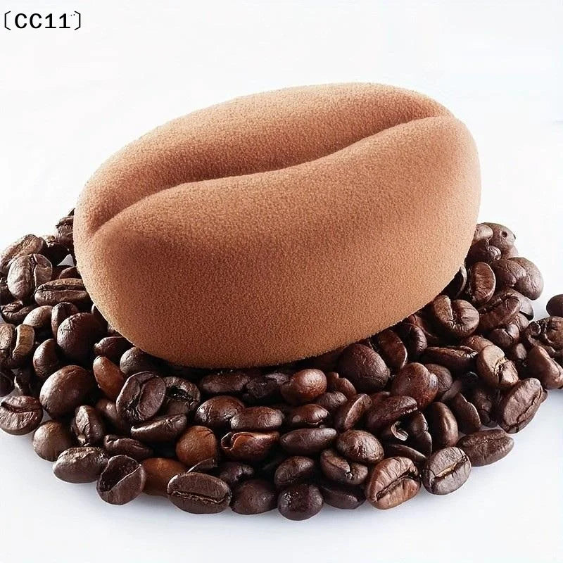 28-Cavity Coffee Bean Silicone Mold for Mousse & Pastry Silicone Baking Mold Qme
