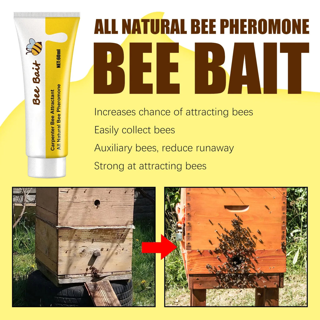 Bee Swarm Attractant Lure 60ml – Queen Pheromone Bait Beekeeping Attractant Qst