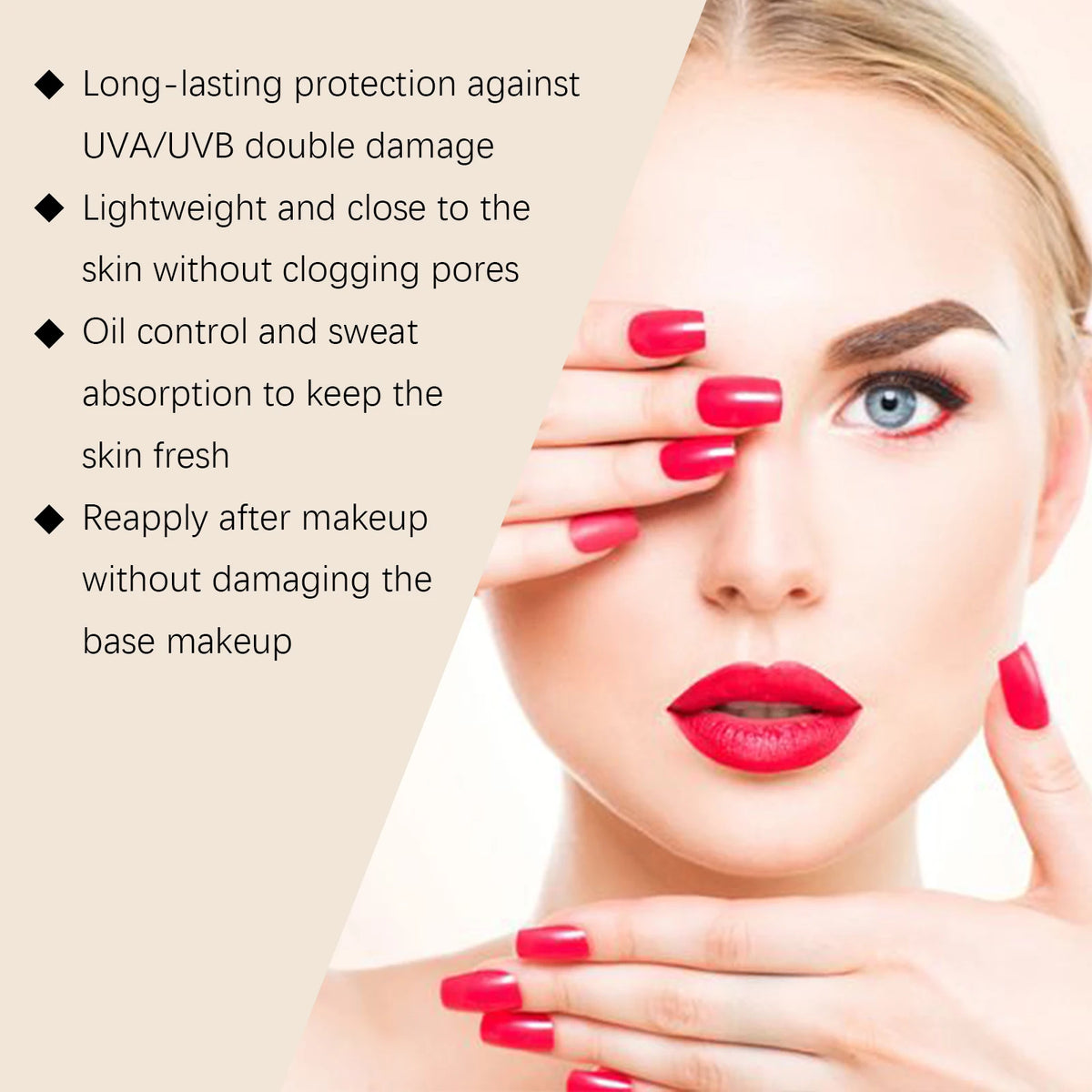 Hoygi Outdoor Setting Powder – Oil Control & Portable Touch-Ups Setting Powder Qst