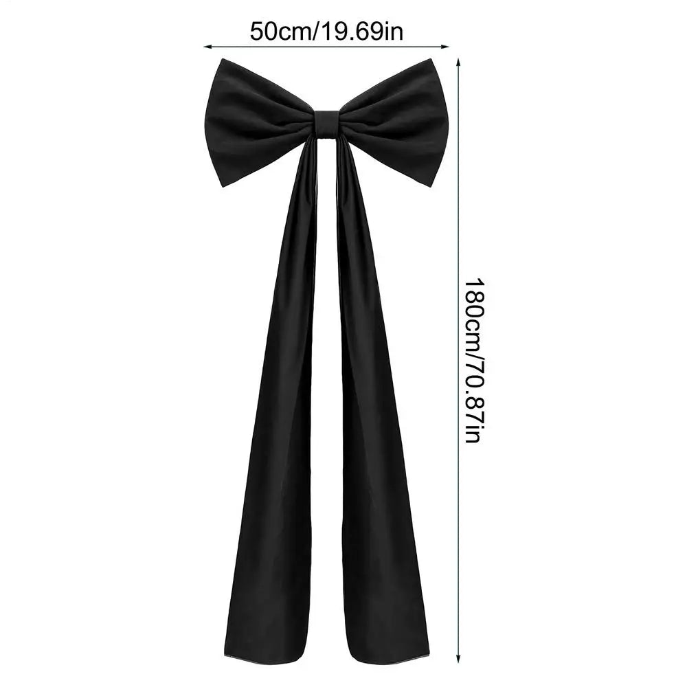 Large Christmas Tree Bow Topper – Velvet Holiday Decor Bow Christmas Tree Bow Topper Qme Black China Mainland 1pc