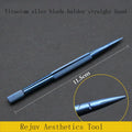 Stainless Steel Blade Holder Clamp | Precision Instrument Blade Holder Clamp Qme c