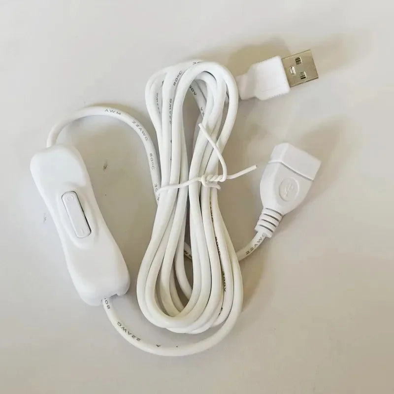 5V USB Dimmable LED Strip Light with Touch Switch – 3 Pack LED Strip Light Qme
