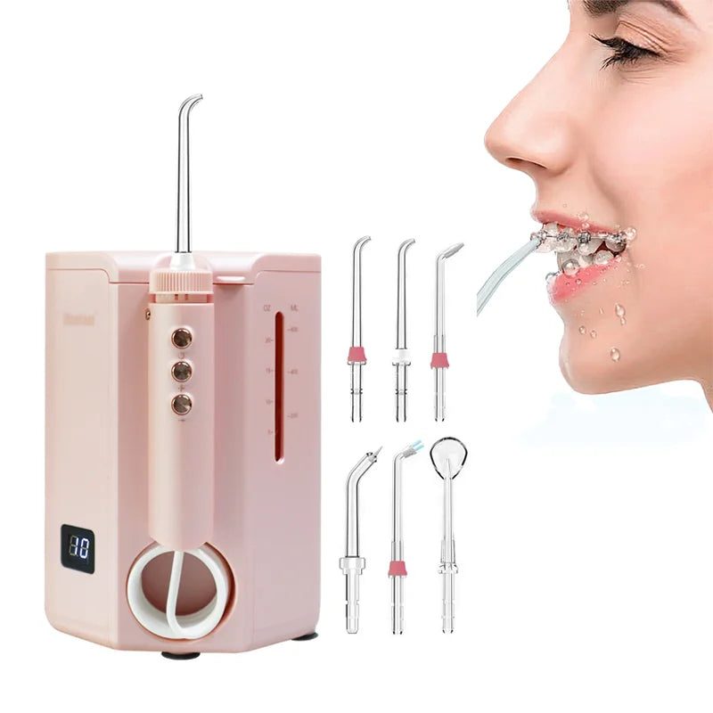Nicefeel FC2520 Water Flosser – 600ml Countertop Oral Irrigator Oral Irrigator Qst
