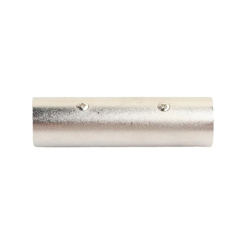 3-Pin XLR Male Mic Plug Connector – Zinc Alloy Audio Adapter XLR Mic Connector Qme