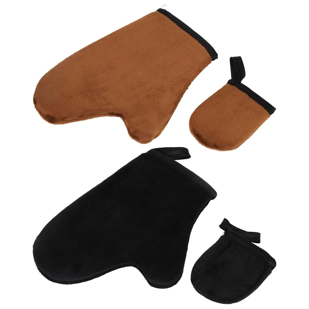 Self Tanning Mitt – Soft Reusable Lotion Applicator Glove Self Tanning Mitt Qme