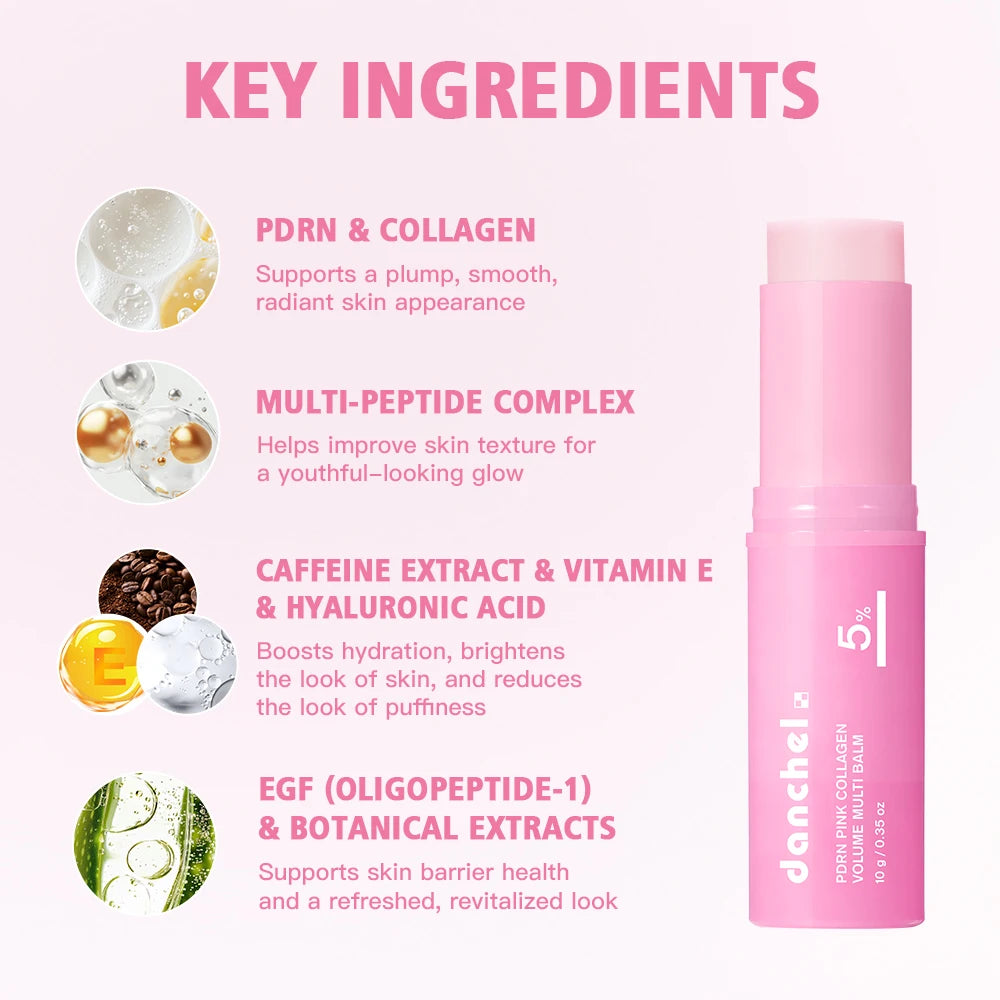 5% Volufiline Pink Plumping Cream – PDRN Collagen Peptides Plumping Face Cream Qst