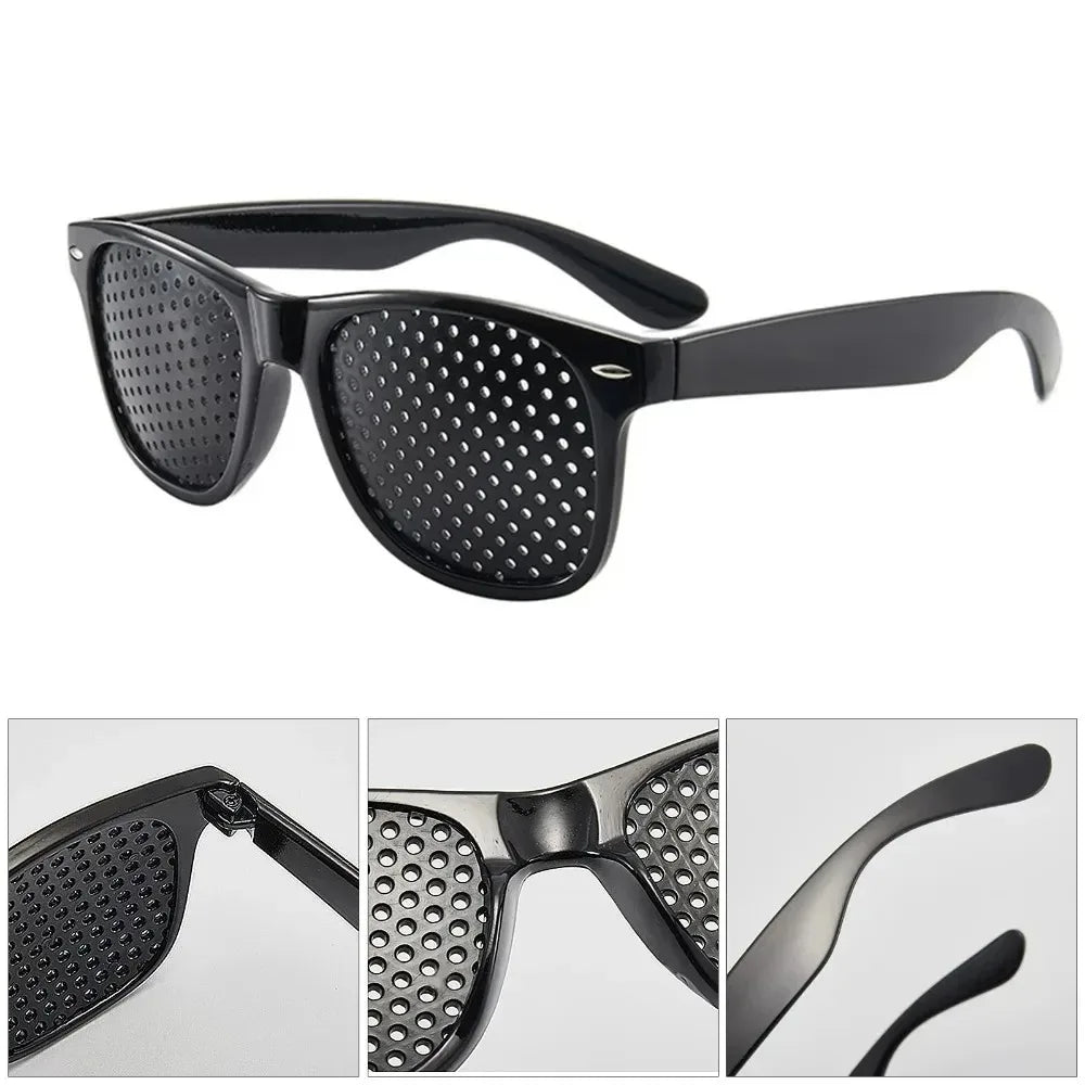 Pinhole Glasses for Visual Clarity & Eye Comfort | Men & Women Pinhole Eyewear Qme