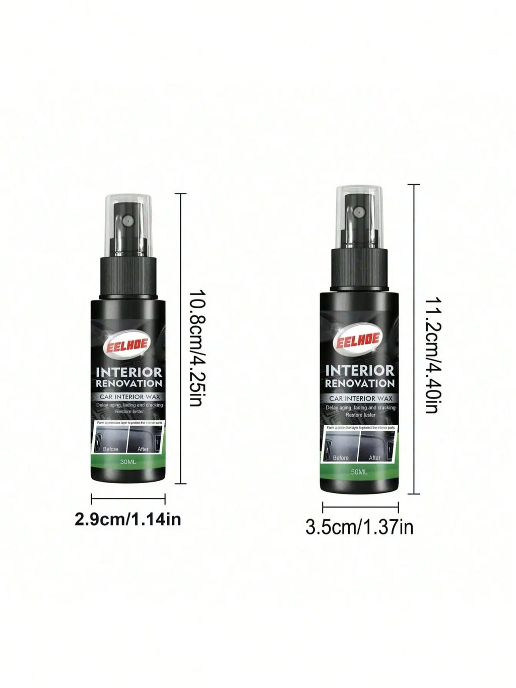 Car Dashboard Repair Spray – Interior Refurbishing & Protection Car Interior Spray Qme