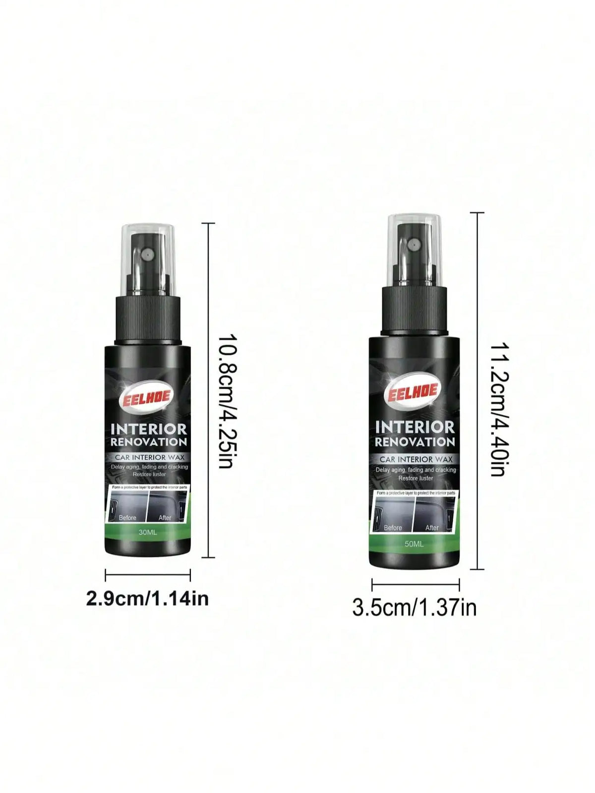Car Dashboard Repair Spray – Interior Refurbishing & Protection Car Interior Spray Qme