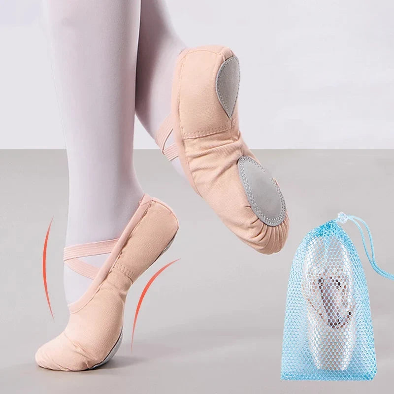 Girls Drawstring Ballet Bag – Pointe Shoe Dance Bag Drawstring Dance Bag Qme