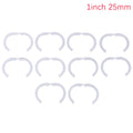 10pc Stainless Steel Solar Corrugated Pipe Segment Rings DN16–DN32 Pipe Segment Rings Qst D