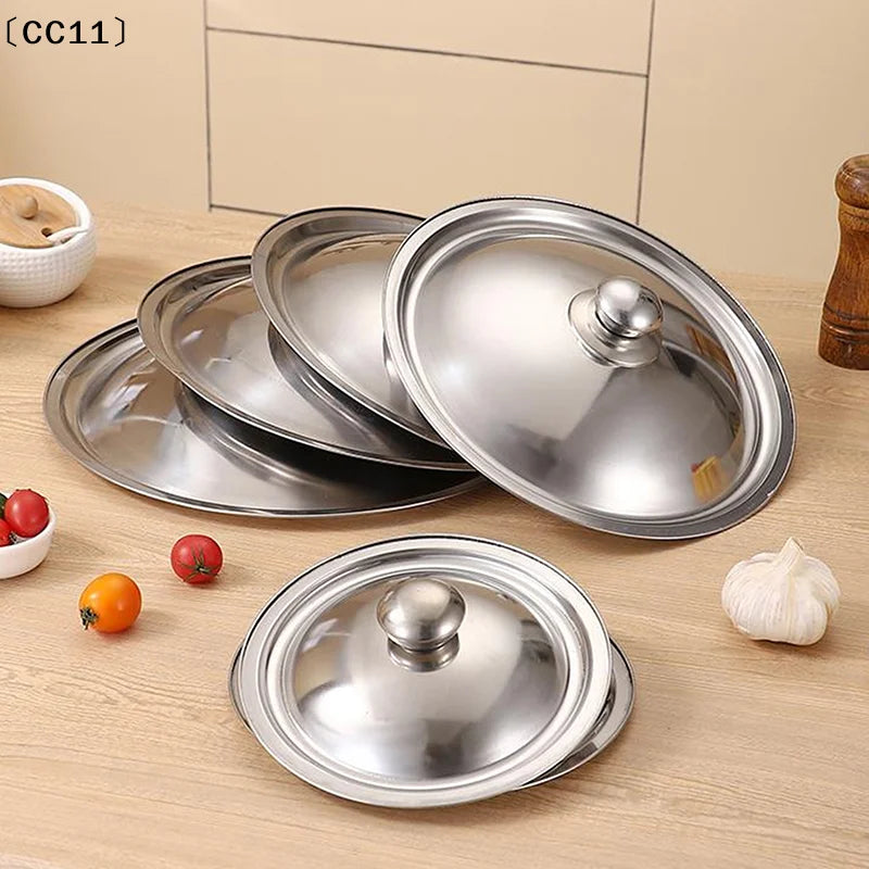 Stainless Steel Universal Round Pot Lid Replacement – 10" Replacement Pot Lid Qme