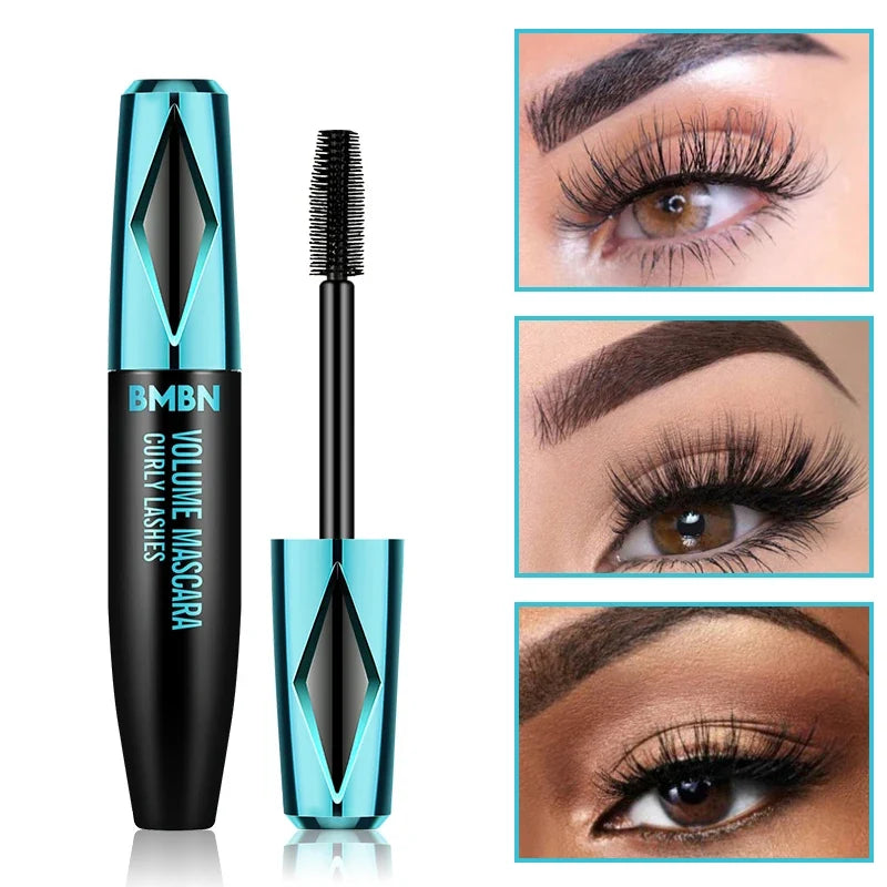 Waterproof Anti-Smudge Mascara – Long-Lasting & Fast Drying Waterproof Mascara Qme 1pcs