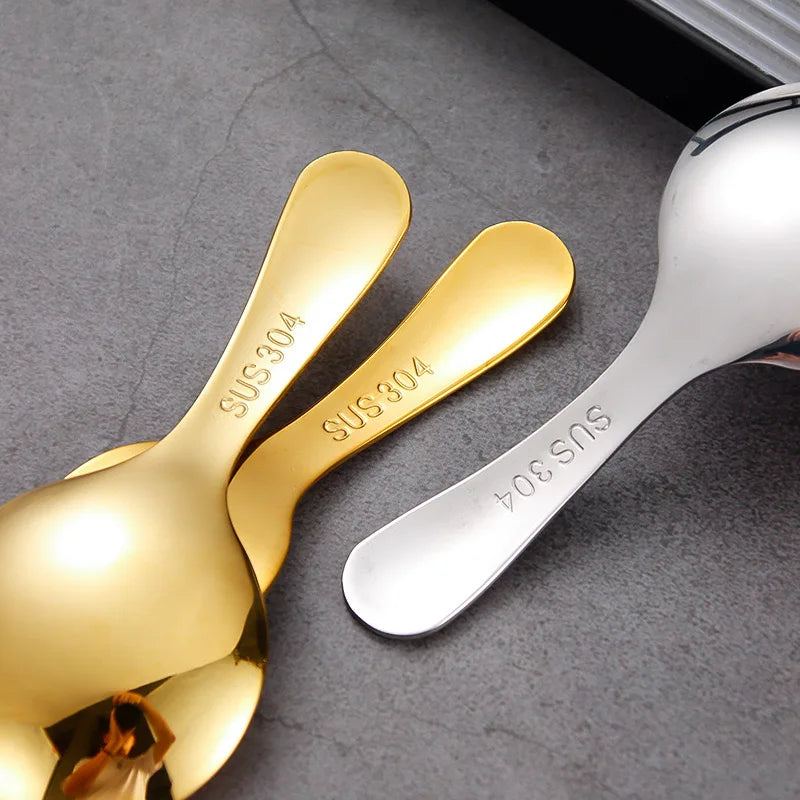 Kids' Portable 304 Stainless Steel Tableware Set – Spoon & Fork Kids Cutlery Set Qme