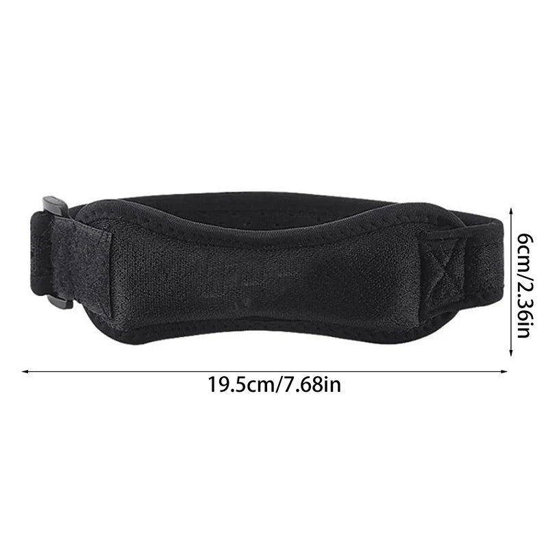 Adjustable EVA Soft Pad Knee Strap | Patellar Tendon Support Knee Support Strap Qme
