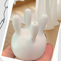 Cow Shaped Milk Bottle Cap Cover | PLA | 1.062" Bottle Mouth Novelty Bottle Cap Cover Qme white