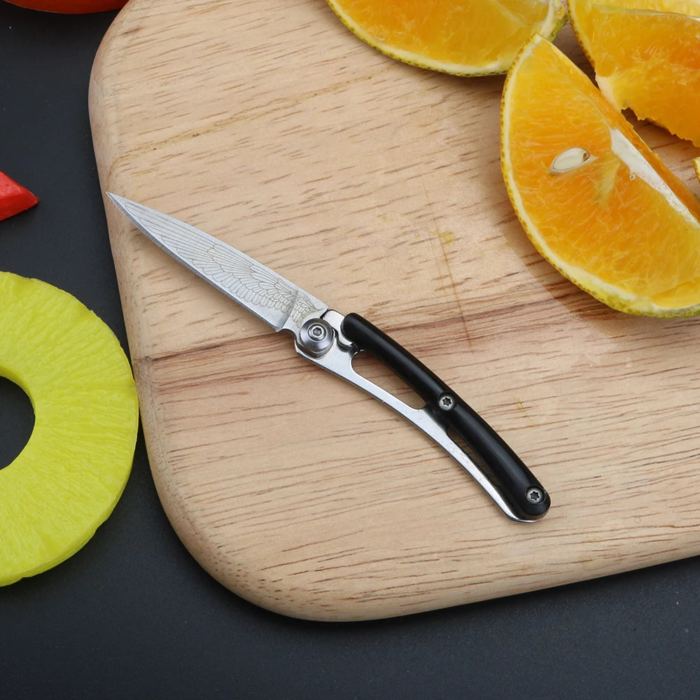 XUAN FENG Folding Pocket Knife – 8CR17MOV Steel, Micarta Handle Folding Pocket Knife Qst S China Mainland