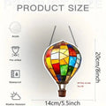 2D Acrylic Hot Air Balloon Window Pendant | Light Catcher Window Pendant Ornament Qst B