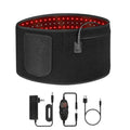 Red & Infrared Light Therapy Wrap Belt 660nm 850nm + Timer Light Therapy Wrap Qst Black AU PLUG