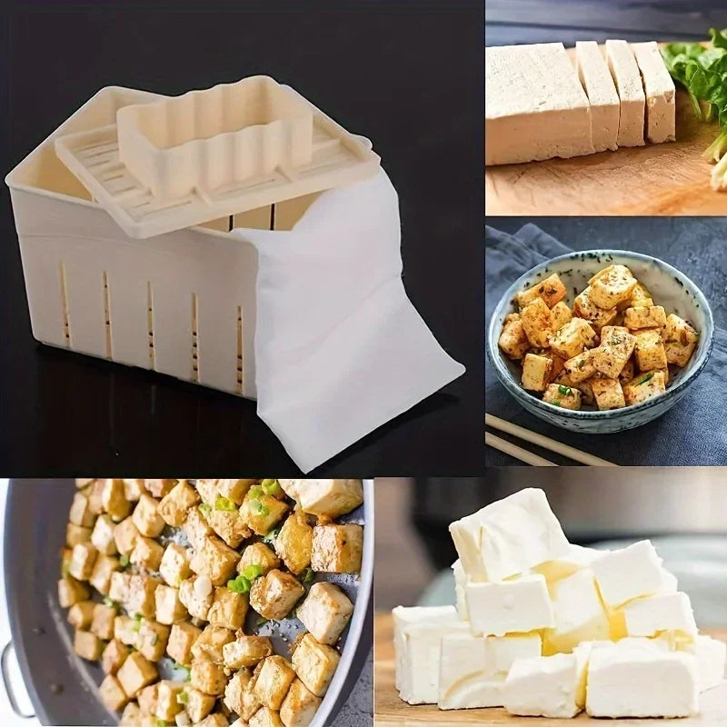 Homemade Tofu Mould Box – Easy DIY Tofu Press Kit Tofu Press Mould Qme