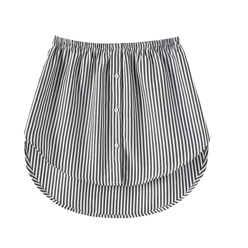 Women's Detachable Fake Shirt Hem Underskirt | S-5XL, 7 Colors Detachable Underskirt Qme TW 3XL