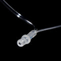 Hearing Aid Replacement Tube Left & Right Ear – 2Pcs Clear PVC Hearing Aid Accessory Qme onesize
