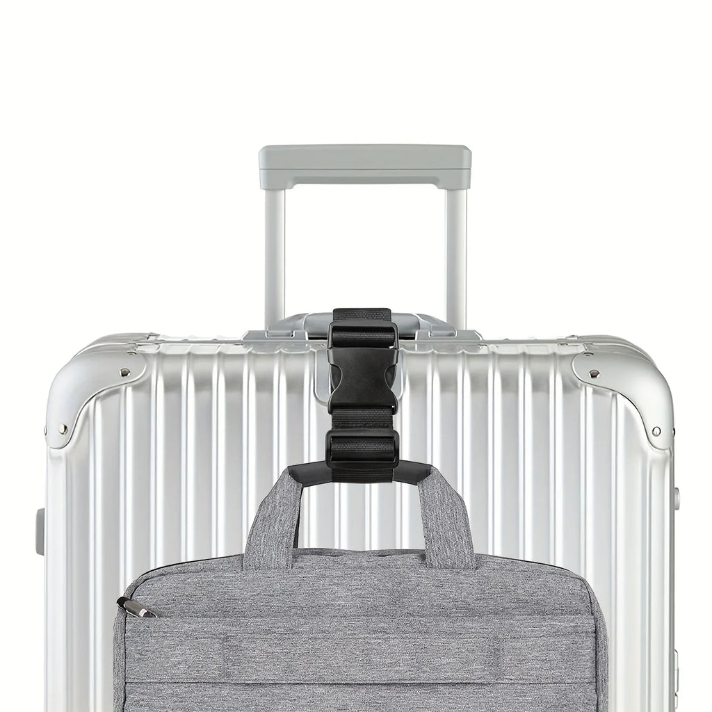 Adjustable Luggage Strap with Buckle | Travel Suitcase Belt Luggage Strap Qme