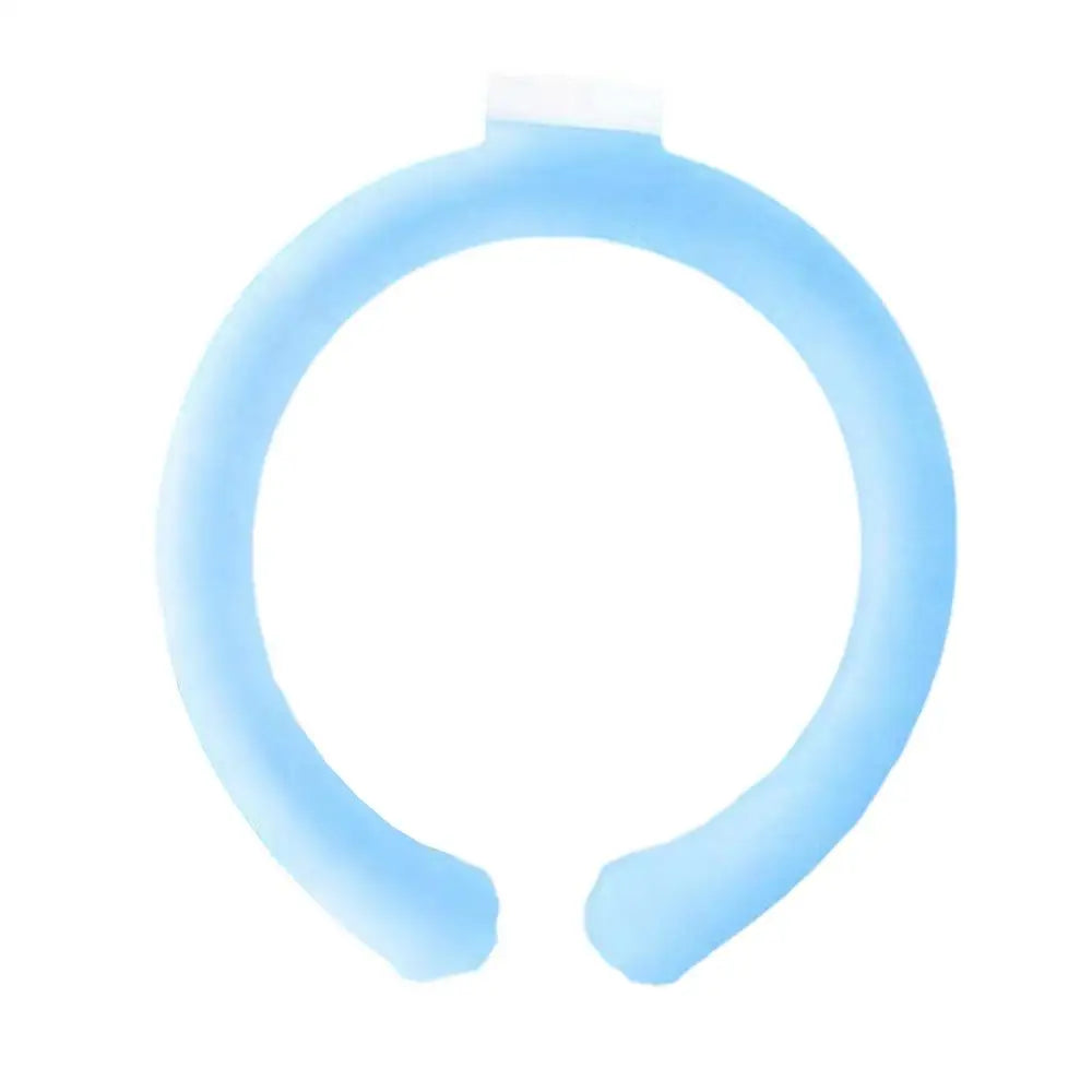Wearable Neck Cooler – Reusable Freeze-Activated Cooling Tube Neck Cooling Tube Qme Blue