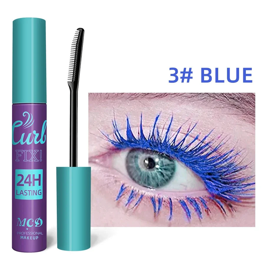 Colorful Waterproof Mascara – Curling & Fast Drying | 8 Shades Waterproof Mascara Qme 3
