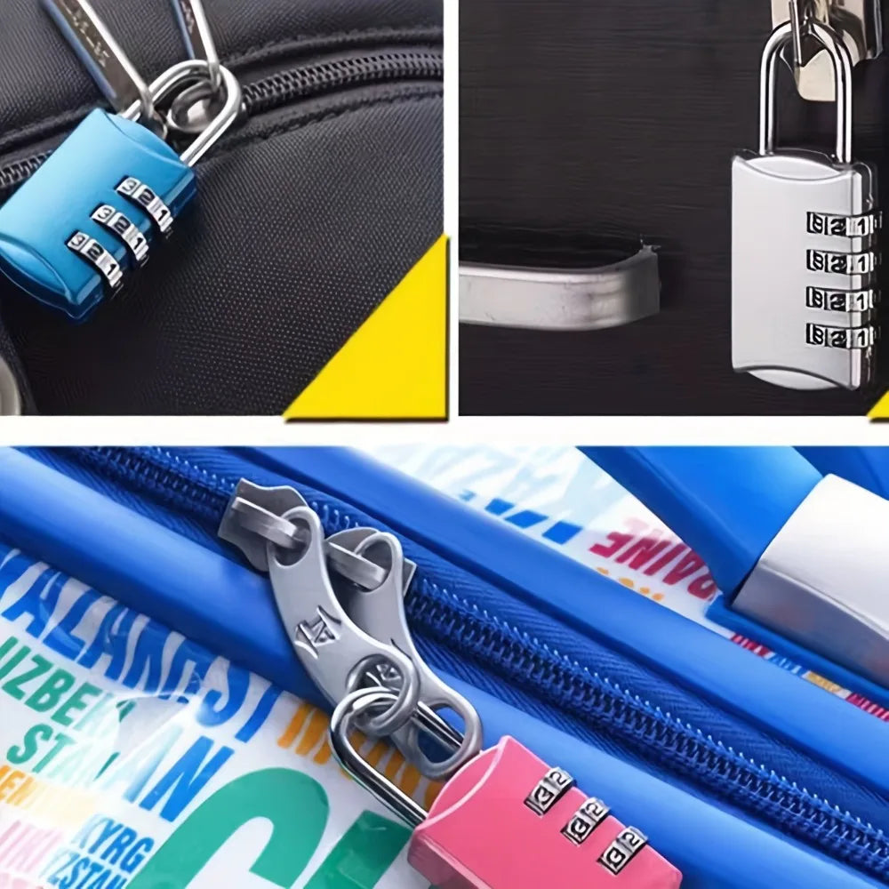 Zinc Alloy Combination Padlock – Gym, School & Toolbox Combination Padlock Qme