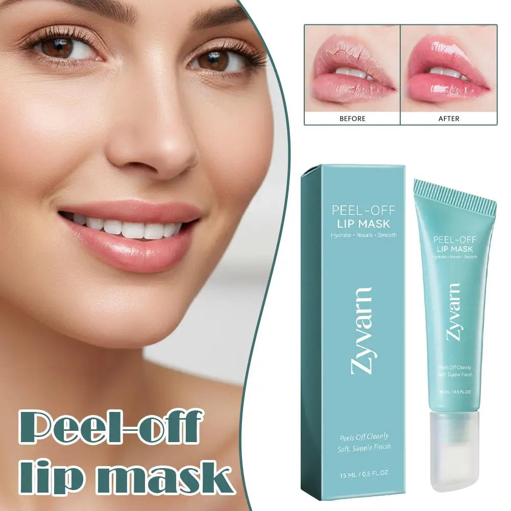 Hydrating Peel-Off Lip Mask – Moisturizing Lip Care Stick Lip Mask Stick Qme