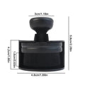 Microfiber Car Tire Crevice Detailing Brush – Shine & Polish Car Detailing Brush Qme Black