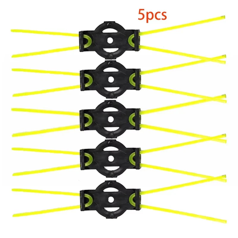 Wear-Resistant Grass Rope Trimmer Head 5pcs Replacement Trimmer Head Replacement Qme 5PCS
