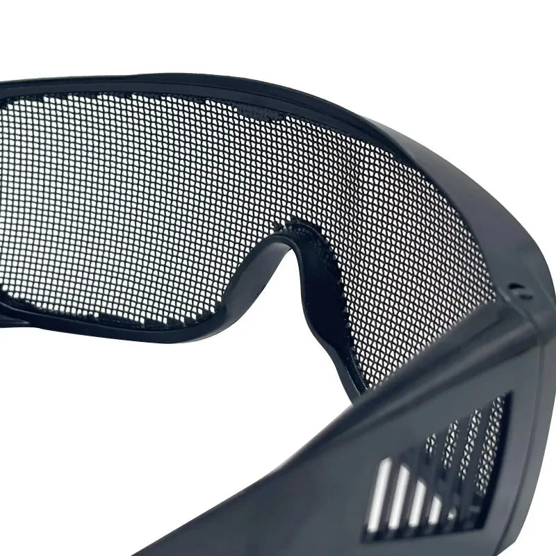 Wire Mesh Safety Goggles – Impact Resistant Eye Protection Safety Goggles Qme