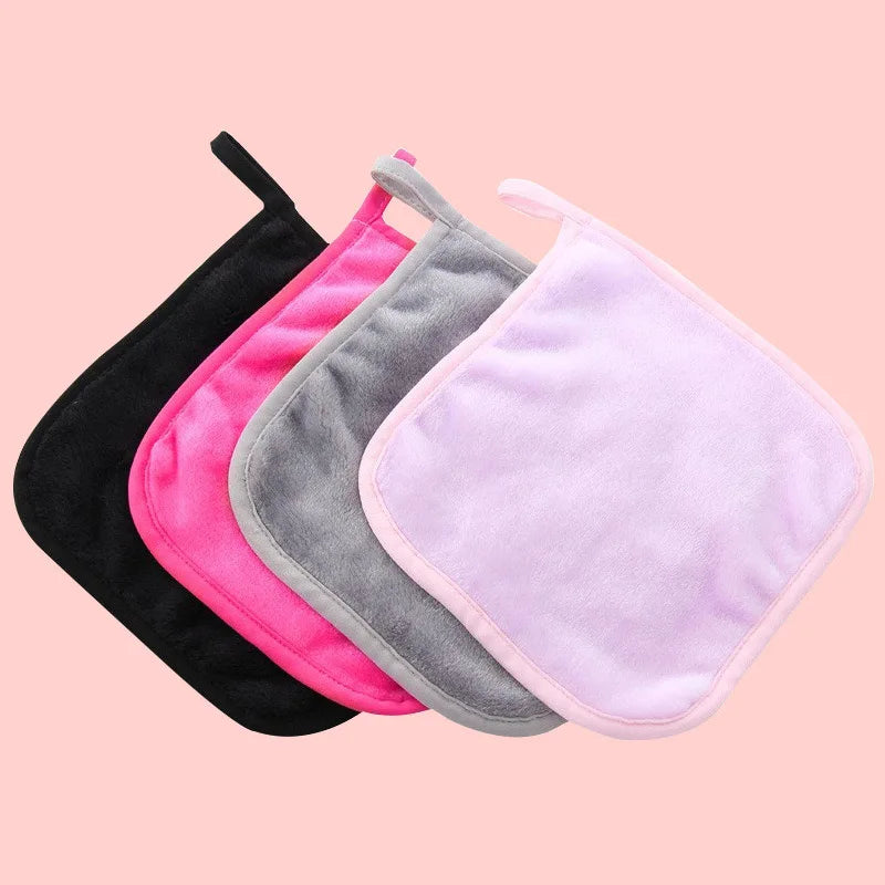 Reusable Microfiber Makeup Remover Pads & Facial Towel Makeup Remover Pads Qme