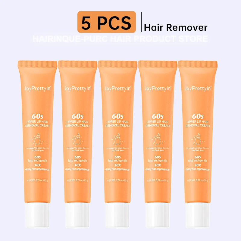Women's Hair Removal Cream – Aloe Vera & Sweet Almond Oil Hair Removal Cream Qst 5pcs China Mainland