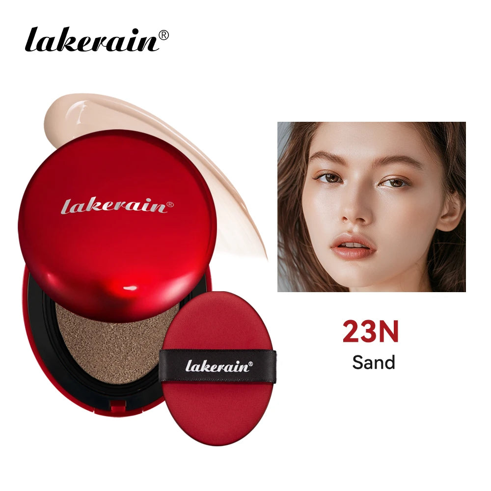 Lakerain Air Cushion BB Cream – Waterproof, SPF Foundation Cushion Foundation Qst 23N