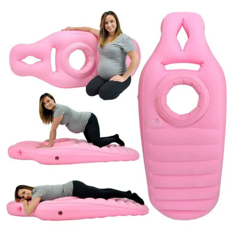 Inflatable Pregnancy Pillow Yoga Mat – Maternity Mattress Maternity Inflatable Mat Qme