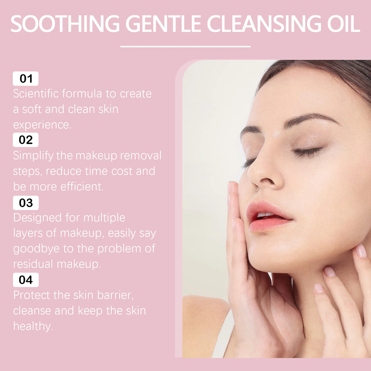 Eelhoe Gentle Makeup Remover Oil – Face, Eyes & Lips Makeup Remover Oil Qst