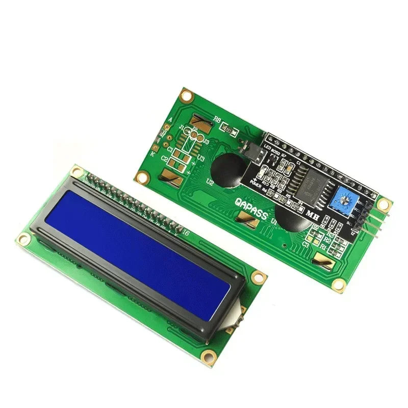 LCD1602 16x2 Character LCD Module I2C IIC Interface 5V LCD Display Module Qme