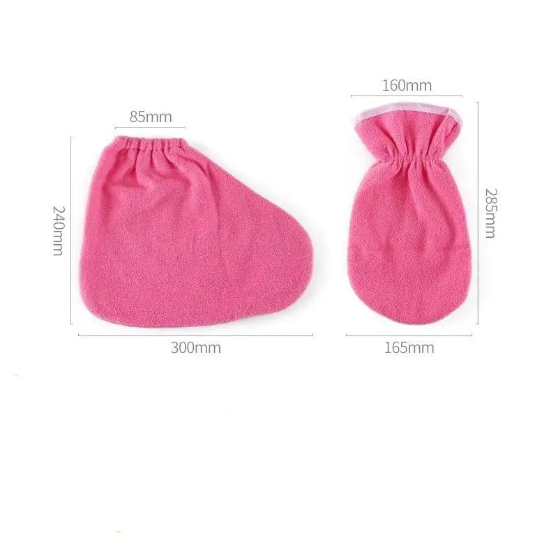 Flannel Insulation Hand Care Gloves – Nail & Moisture Guard Hand Care Gloves Qme