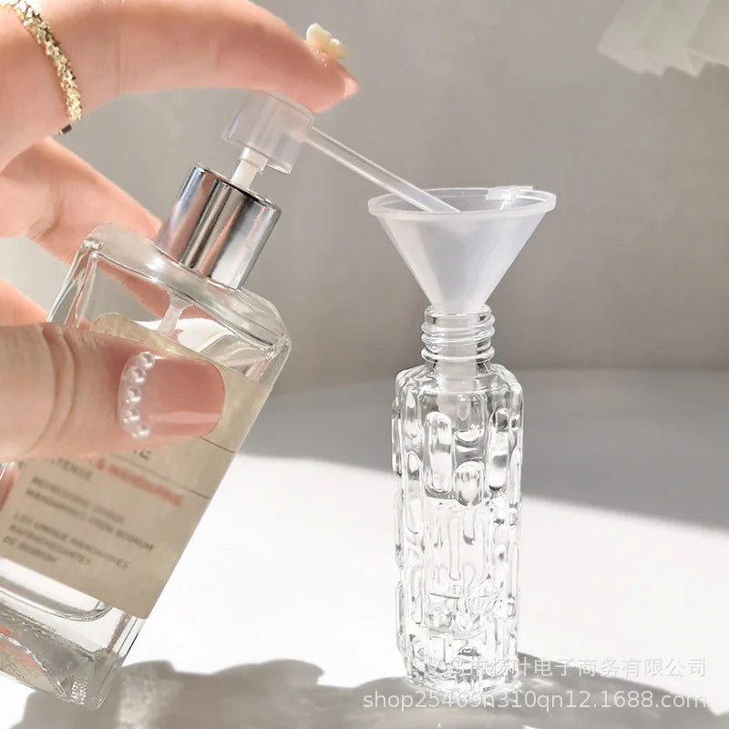 10ml Glass Perfume Spray Bottle with Aluminum Head – Empty Perfume Spray Bottle Qme