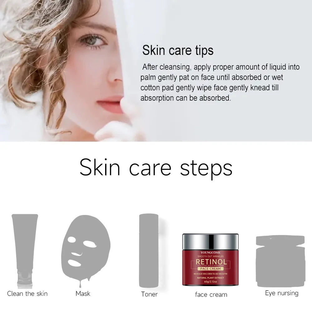 YOUNGCOME Retinol Firming Face Cream – Brightening Moisturizer Retinol Face Cream Qst
