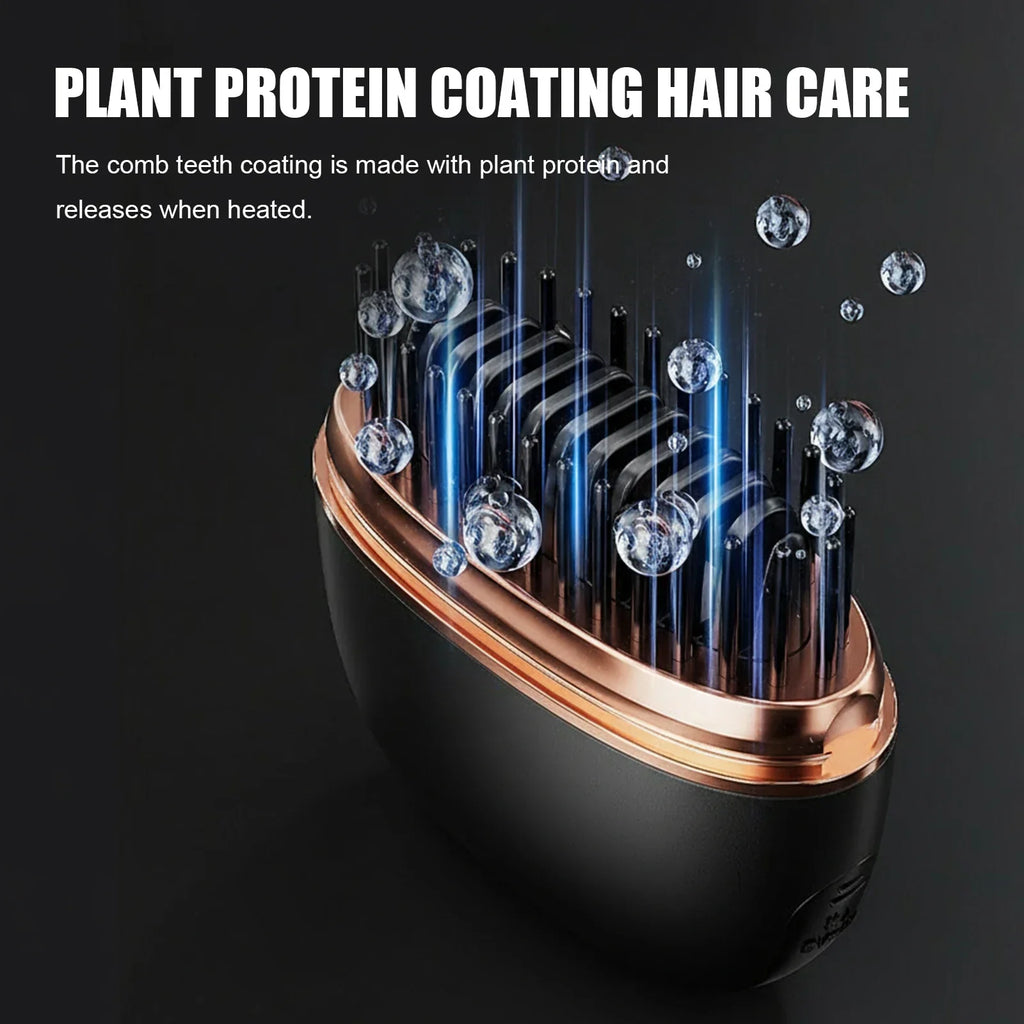 Mini Cordless Hair Straightening Comb – 3 Heat Settings Hair Straightening Comb Qme