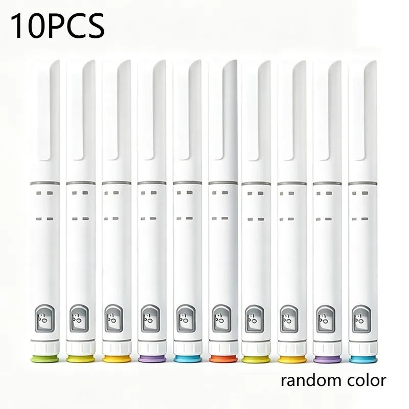3ml Cartridge Injection Pen – 60IU Precise Dose Control Cartridge Injection Pen Qst 10PCS MIx random