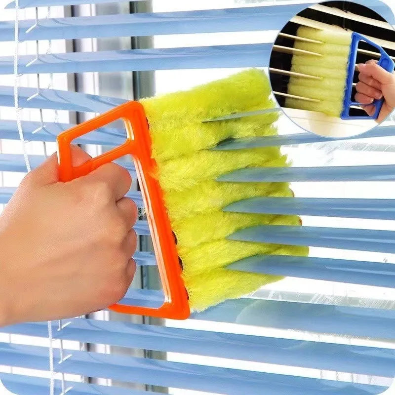 Venetian Blind Cleaning Brush | Multi-Functional Duster Tool Blind Cleaning Brush Qme