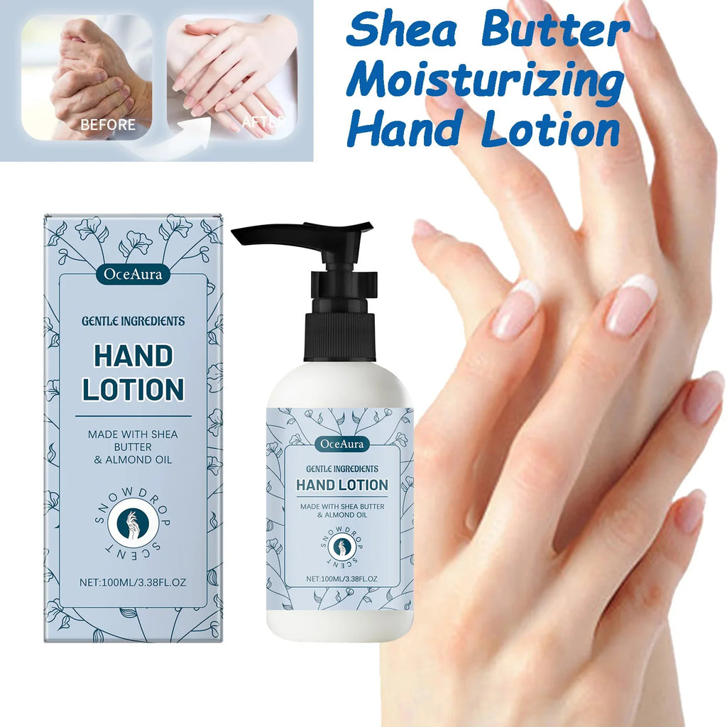 Shea Butter Hand Lotion – Nourishing, Softening & Moisturizing Hand Lotion Qme