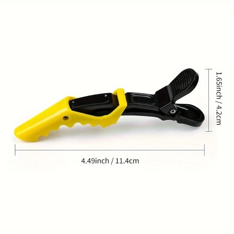 Professional Alligator Hair Clips Salon Sectioning Clamps Salon Hair Clips Qme
