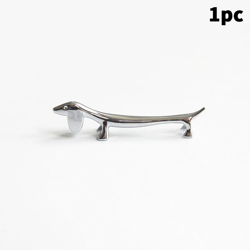 Deer-Shaped Zinc Alloy Chopstick Rest – Metal Cutlery Rack Chopstick Rest Qst A1